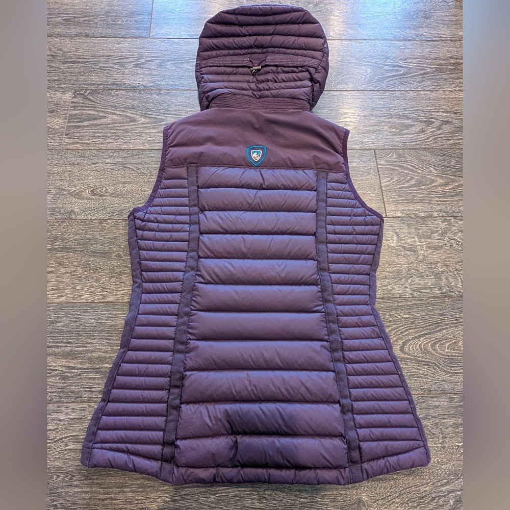 Womens Kuhl Spyfire Hooded Vest. Purple size Small - Picture 13 of 14
